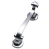 Satin Chrome Scroll Door Knocker 146x32mm