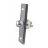 Satin Chrome Profile Bell Push 73x23mm