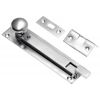 Satin Chrome Cranked Locking Bolt 152x36mm