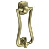 Antique Brass Slim Diplomat Door Knocker 185x80mm