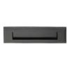 Matt Black Edwardian Letter Plate 280x90mm