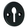 Matt Black Key Hole Escutcheon 32mm