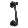 Matt Black Scroll Door Knocker