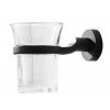 Bond Matt Black Bathroom Tumbler