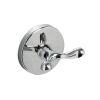 Lily Polished Chrome Double Robe Hook