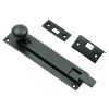 Matt Black Cranked Locking Bolt 152x36mm