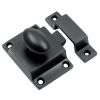 Matt Black Cupboard Catch 55x40mm