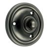 Prima Dark Bronze Victorian Round Bell Push 60mm DB39