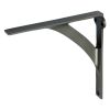 Dark Bronze Heavy Duty Shelf Brackets