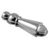 Delamain Large Covered Polished Chrome Escutcheon 73x23mm