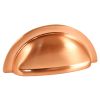 Satin Copper Oxford Drawer Pull 76mm