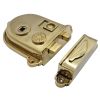 Unlacquered Solid Brass Grange Vintage Rim Lock AW103PBU