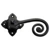 Foxcote Foundries Curly Tail Lever On Rose Door Handles FF400