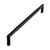 Nero JMB8 Matt Black Mitred Knurled Pull Handle 443mm