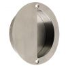 Satin Stainless Steel Circular Flush Pull 90mm