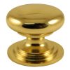 Polished Brass Victorian Style Cabinet Knobs
