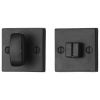 Black Iron Rustic Square Thumbturn and Release 54mm