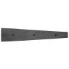 Black Iron Rustic Dummy Strap Hinge