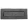 Black Iron Rustic Letter Plate 265x106mm (10.5x4in)