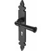 Black Iron Rustic Ludlow Door Handles