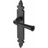 Black Iron Rustic Ludlow Door Handles