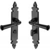 Black Iron Rustic Ludlow Door Handles