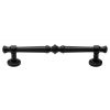 Black Iron Rustic Kali Cabinet Pull Handle