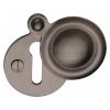 Matt Bronze Covered Escutcheon 33mm