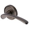 Sophia Matt Bronze Lever On Rose Set