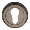 Matt Bronze EURO Cylinder Escutcheon 53mm