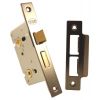 York Matt Bronze Bathroom Mortice Lock