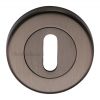 Matt Bronze Key Hole Escutcheon 53mm