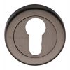 Matt Bronze EURO Profile Cylinder Escutcheon 53mm