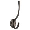 Matt Bronze Hat and Coat Hook