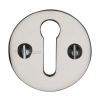 Polished Nickel Open Escutcheon 32mm