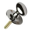 Polished Nickel Oval Turn Knob for Mortice Bolt