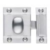 Heritage V1112 Satin Chrome Cupboard Catch 53x40mm