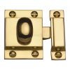 Heritage V1112 Polished Brass Cupboard Catch 53x40mm