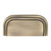 Heritage C1740 Antique Brass Bauhaus Drawer Pull