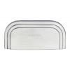 Heritage C1740 Satin Chrome Bauhaus Drawer Pull