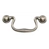 Distressed Pewter Swan Drawer Pull Handle 115mm