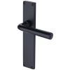 Octave Matt Black Latch Door Handles VT5910
