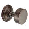 Oxford Antique Brass Door Knob Set SB2124AT
