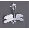 Dragonfly Door Knocker Polished Chrome 145mm SB4108PC
