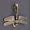 Dragonfly Door Knocker Antique Brass 145mm SB4108ANT