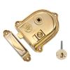 Unlacquered Brass Cromwell Rim Latch 123x108mm