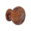 Rosewood Beehive Wooden Cabinet Knob 30mm