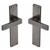 Rustic Pewter Cheswell Door Handles