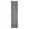 Rustic Pewter Fingerplate 305x64mm
