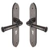 Rustic Pewter Hadley Door Handles